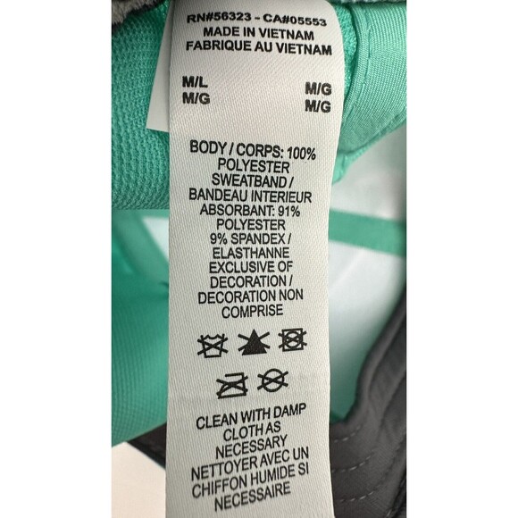 Nike‎ Hat Unisex Adjustable Dri FIT Club Cap Structured Swoosh Jade Green White - Picture 10 of 11